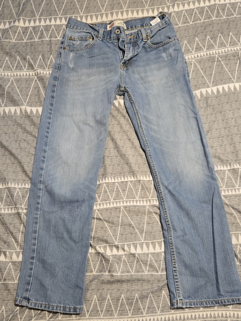 Levi's Light Blue Straight-Leg Women's Jeans